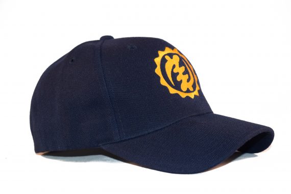 Gold on Blue Baseball Cap