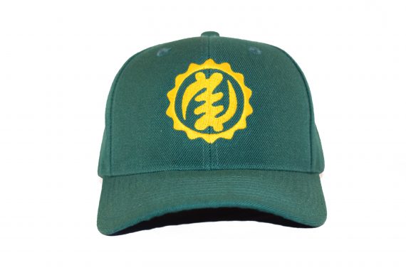 Classic Gold on Green Baseball Cap