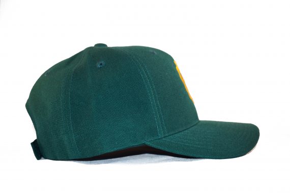 Classic Gold on Green Baseball Cap