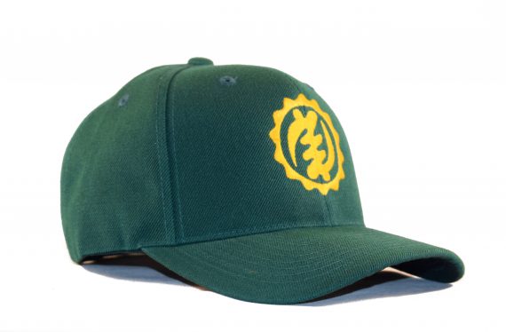 Classic Gold on Green Baseball Cap