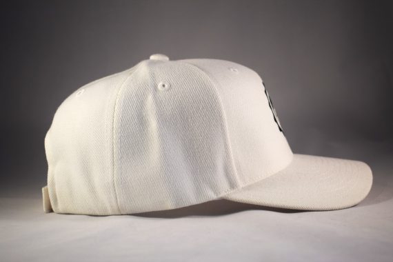 Black on White Baseball Cap