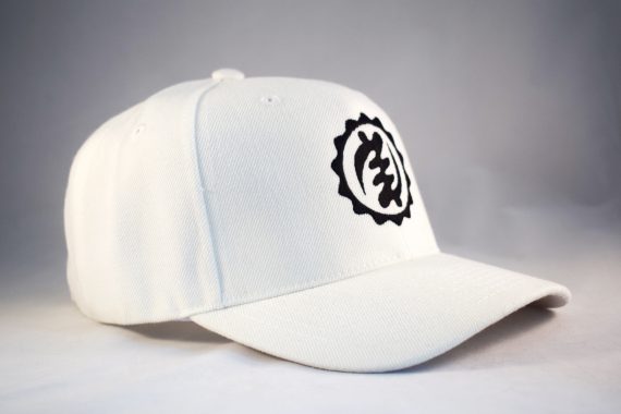 Black on White Baseball Cap