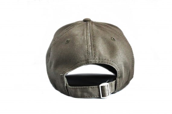 White on Khaki/Olive Baseball Cap