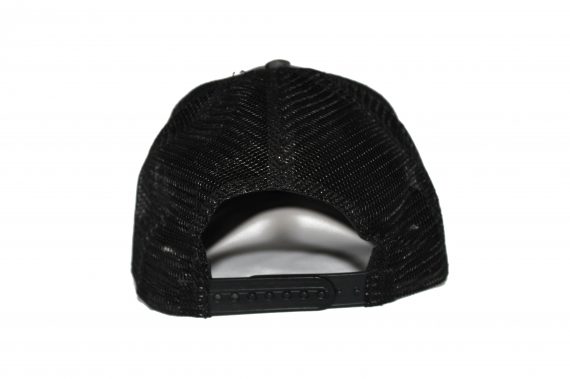 Black on Black Camo Trucker Cap