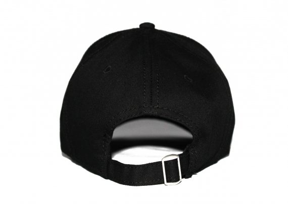 Distressed Black on Black Baseball Cap