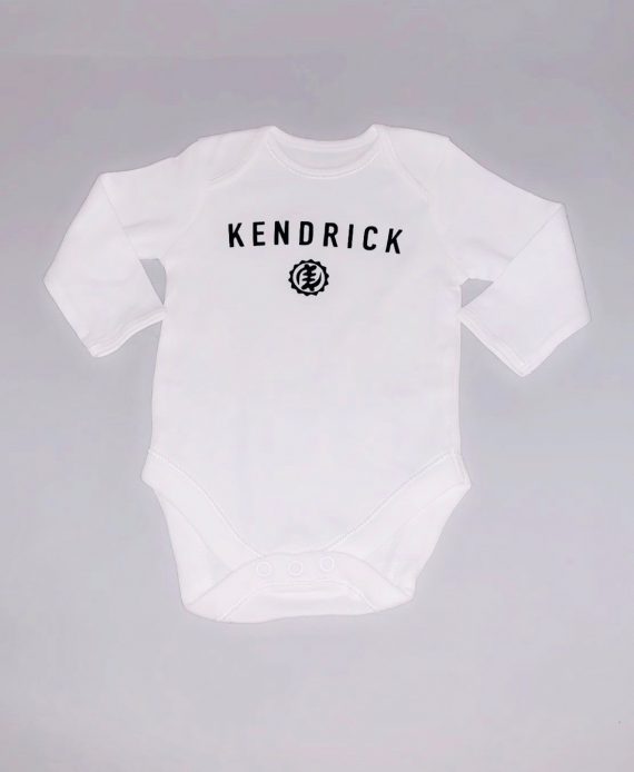 Personalised Baby Boy Bodysuit x3