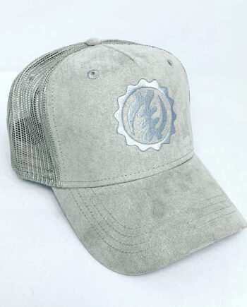 Grey on Grey Mesh Trucker Cap