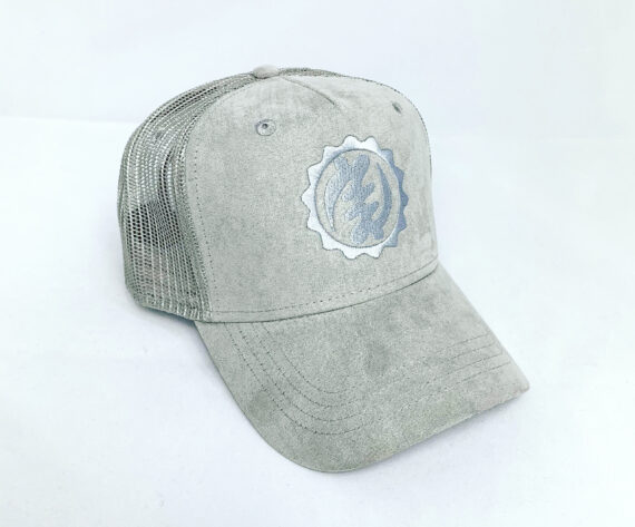Grey on Grey Mesh Trucker Cap