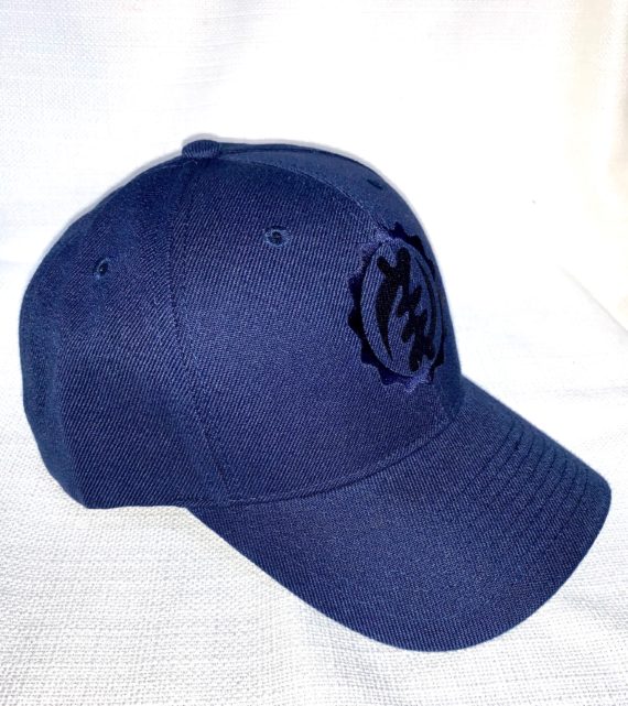 Navy Blue on Navy Blue Baseball Cap