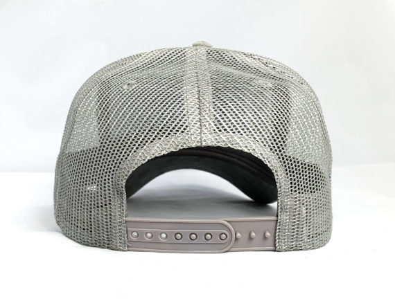 Grey on Grey Mesh Trucker Cap