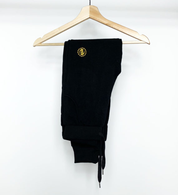 Kids Black Tracksuit (with gold)