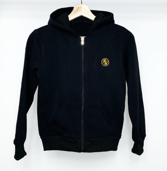 Kids Black Tracksuit (with gold)