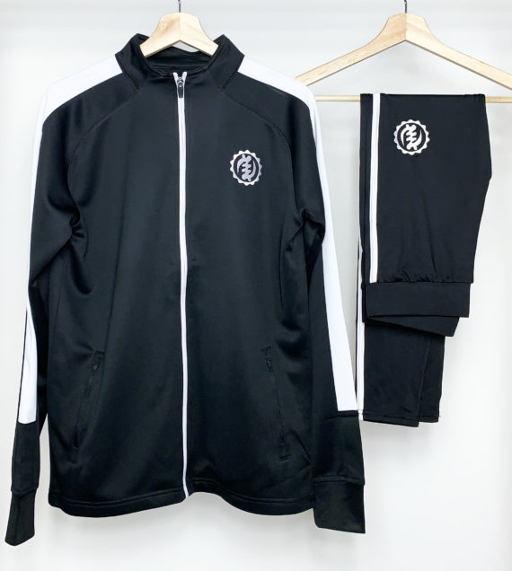 Ladies Black Tracksuit