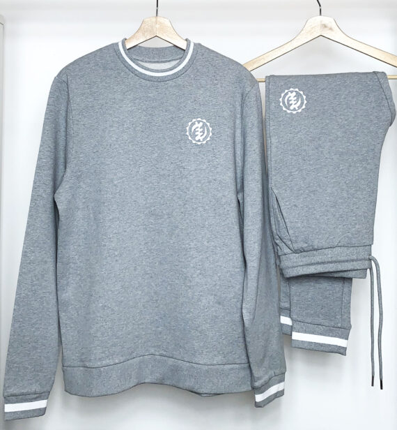 Grey Sweatshirt Tracksuit