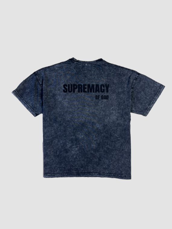 OVERSIZED BREATHABLE T-SHIRT - ACID WASH