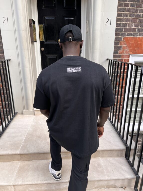 OVERSIZED LTLYL T-SHIRT - BLACK