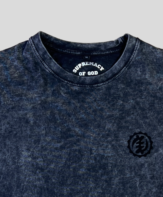 OVERSIZED BREATHABLE T-SHIRT - ACID WASH