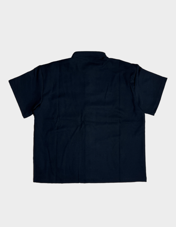 BOXY SHORT SLEEVE SHIRT -  ALL BLACK