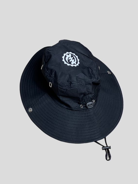 Big Brim Bucket Hat - Black